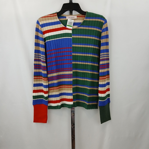 Aldo Martins Multicolor Striped Top - Picture 2 of 11
